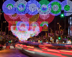 Christmas Lights at the Serrano Street | Premis FAD  | Intervenciones Efímeras